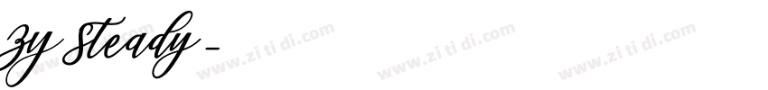 ZY Steady字体转换